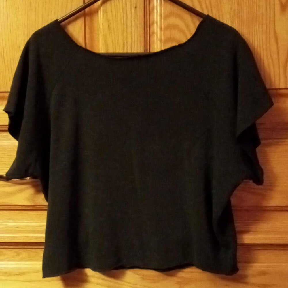 Vintage '93 Venice Muscle Beach California Women's Crop Top Sweatshirt RARE Find - Picture 8 of 10